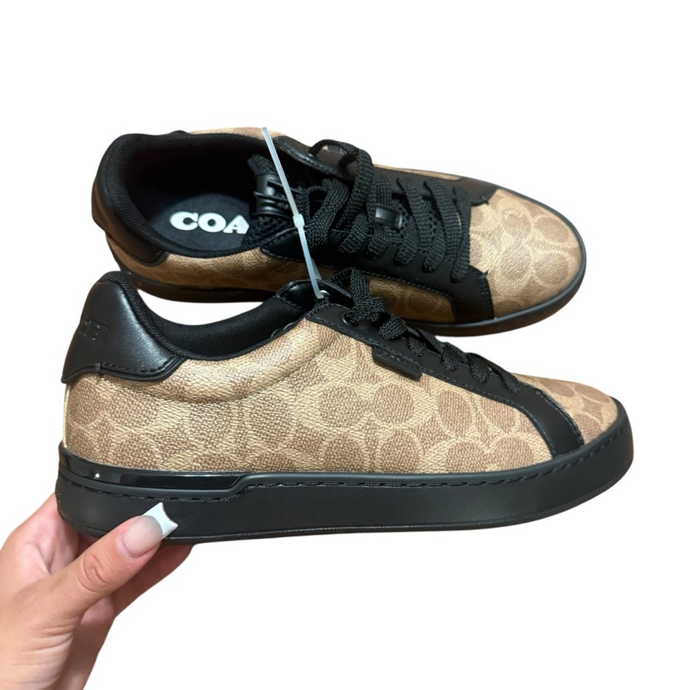 NWT Coach Men’s Signature Canvas & Leather Sneakers | Size 8D / 41 - Picture 9 of 9